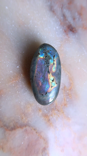 Pink Labradorite Pebble