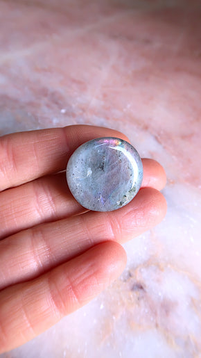 Small Pink Labradorite Pebble