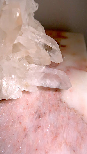 Large Premium Clear Quartz  (with rainbows)