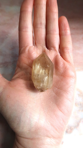 Natural Raw Citrine Point