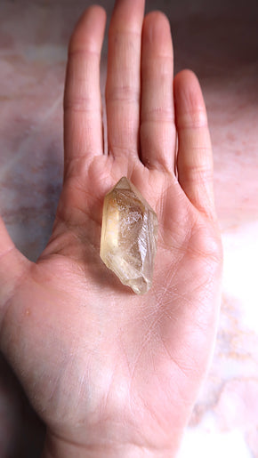 Natural Raw Citrine Point