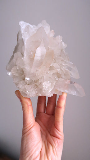 Large Premium Clear Quartz  (with rainbows)