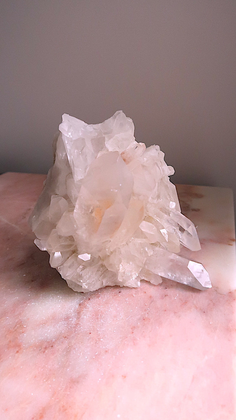 Large Premium Clear Quartz  (with rainbows)