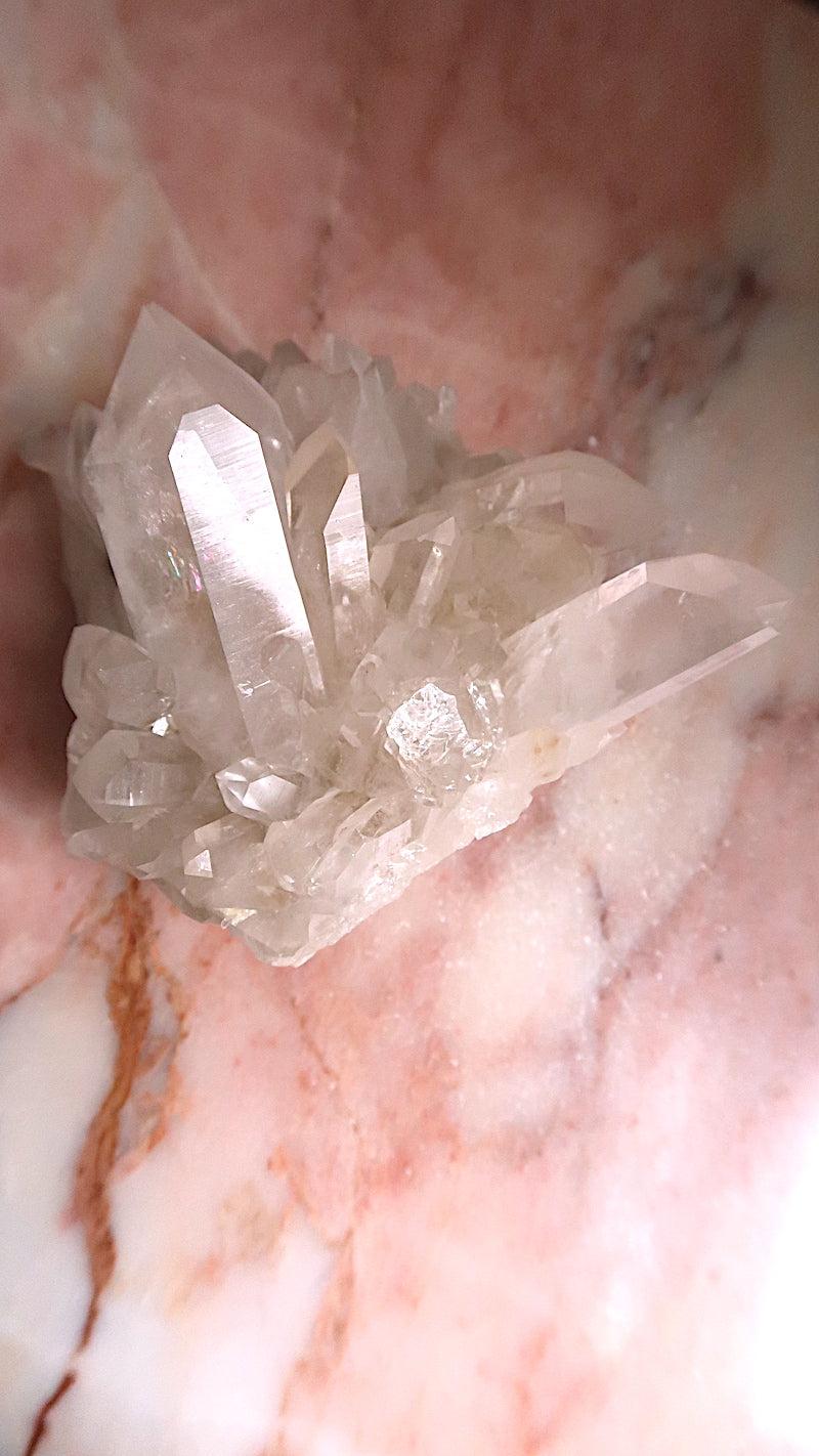 Large Premium Clear Quartz  (with rainbows)