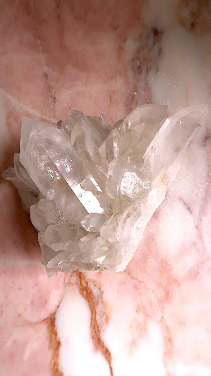 Large Premium Clear Quartz  (with rainbows)