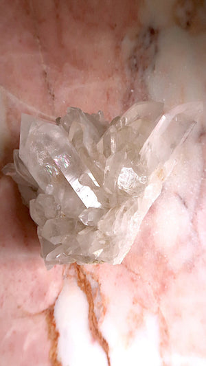 Large Premium Clear Quartz  (with rainbows)