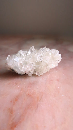 Premium Clear Apophyllite Cluster