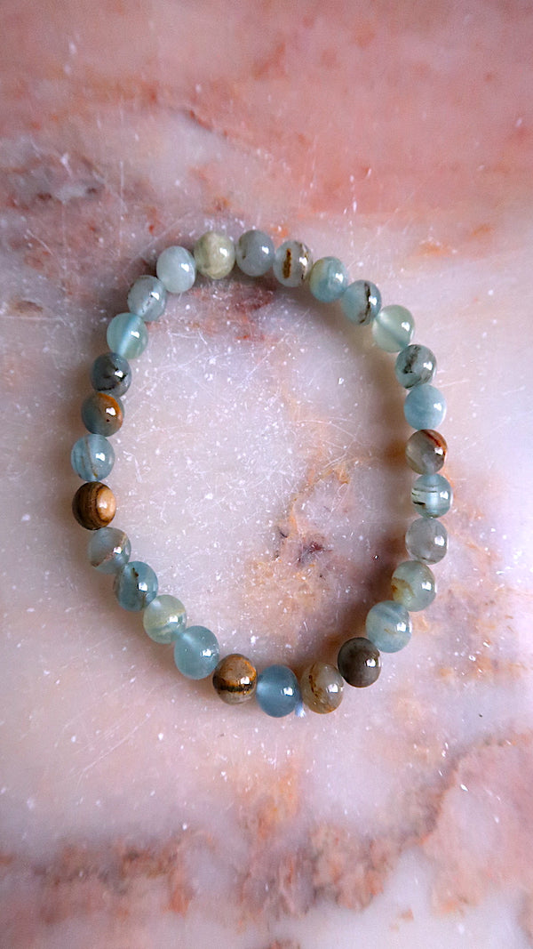Blue Calcite Bracelet