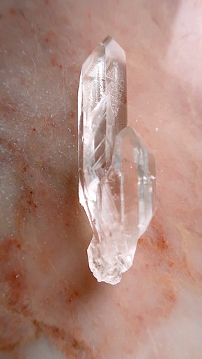 Premium Clear Quartz Double Point