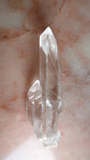 Premium Clear Quartz Double Point