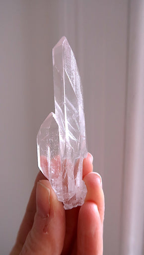 Premium Clear Quartz Double Point