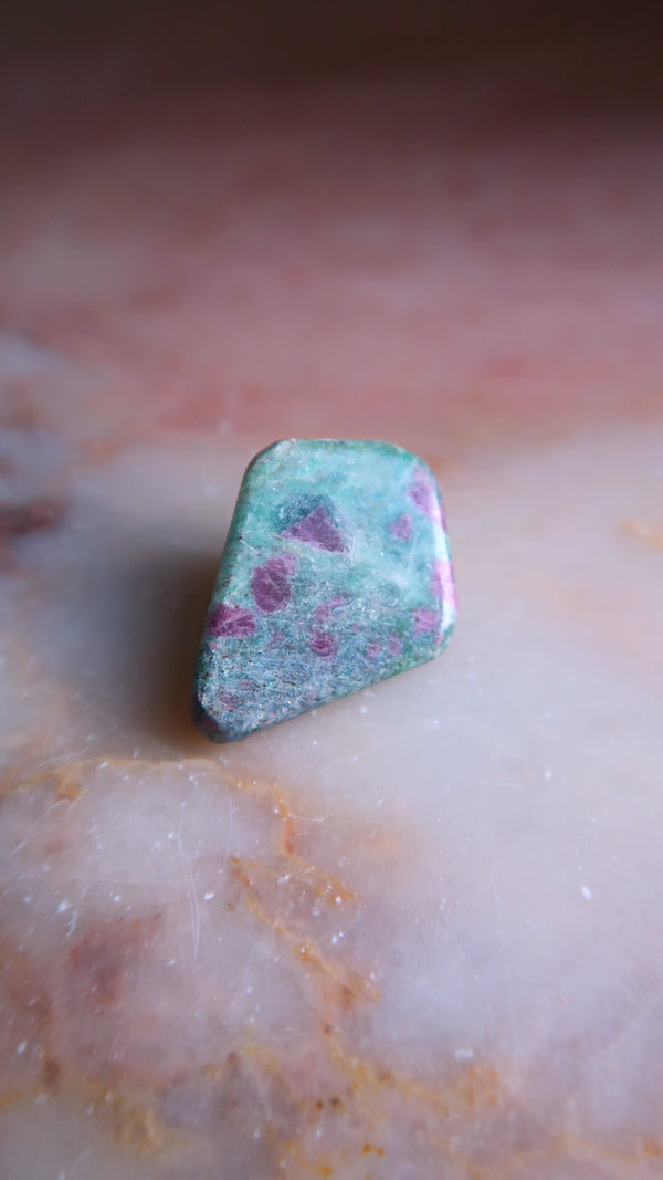 Ruby Fuchsite Tumbles