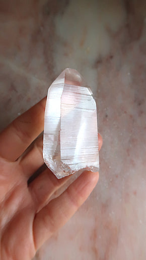 Premium Clear Lemurian Point