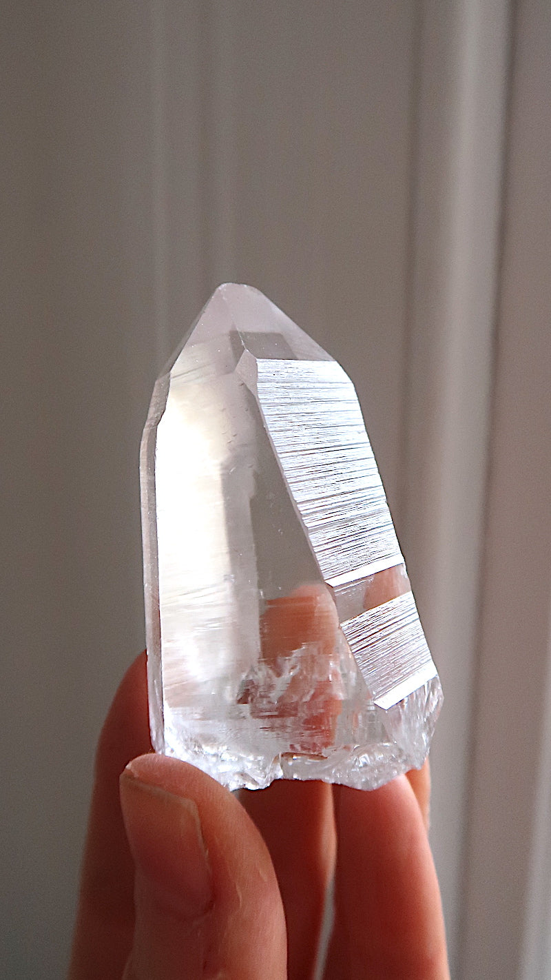 Premium Clear Lemurian Point