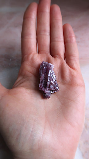 Raw Pink Tourmaline
