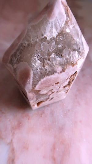 Large Pink Amethyst Point