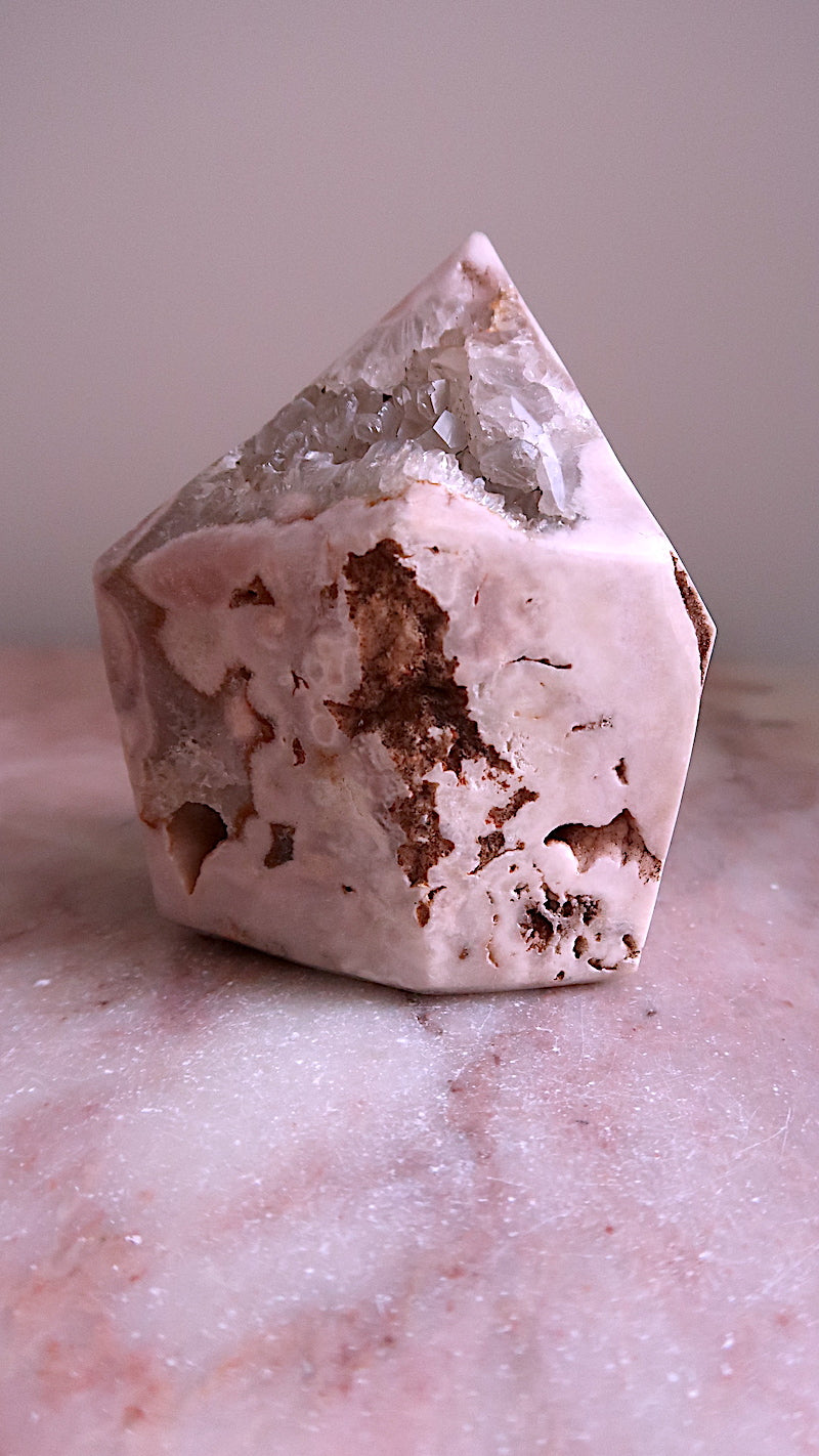 Large Pink Amethyst Point