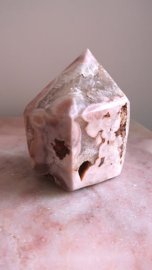 Large Pink Amethyst Point