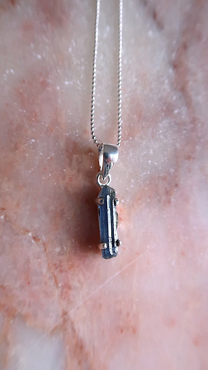 Blue Kyanite Necklace