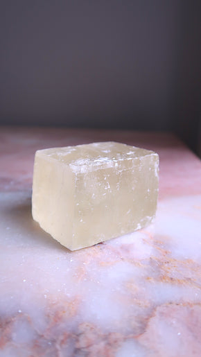 Large Yellow Optical Calcite