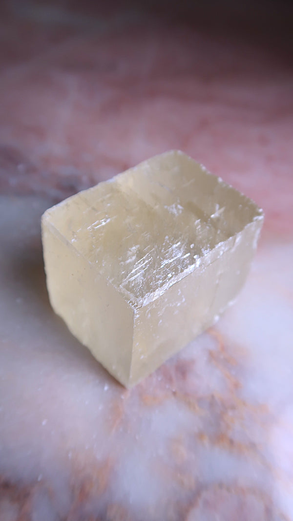 Large Yellow Optical Calcite