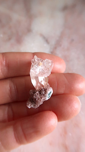 Premium Pink Apophyllite Point