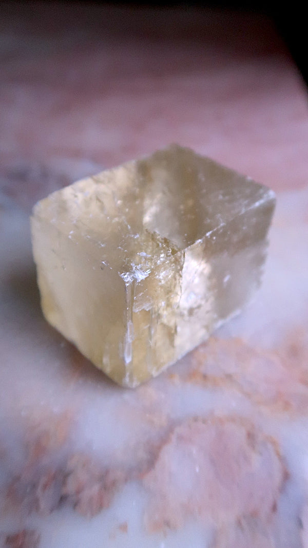 Yellow Optical Calcite