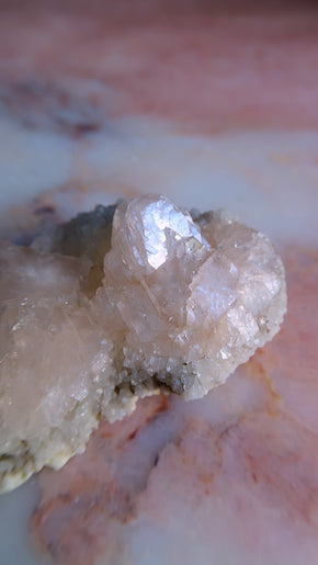 Pink Apophyllite Cluster