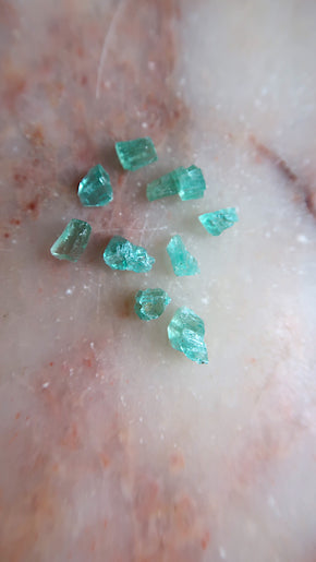 Premium Green Apophyllite Gems