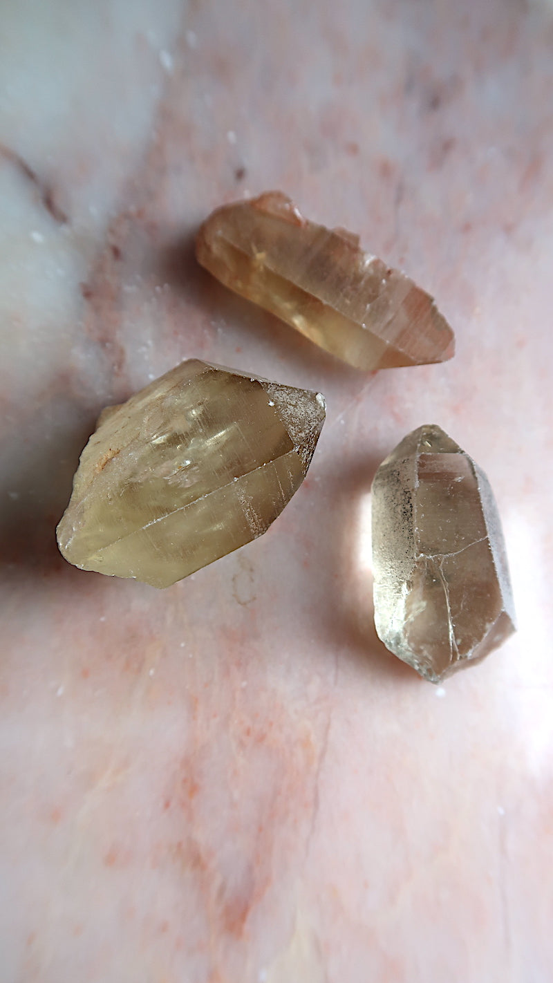 Raw Natural Citrine Points