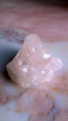 Pink Apophyllite Cluster