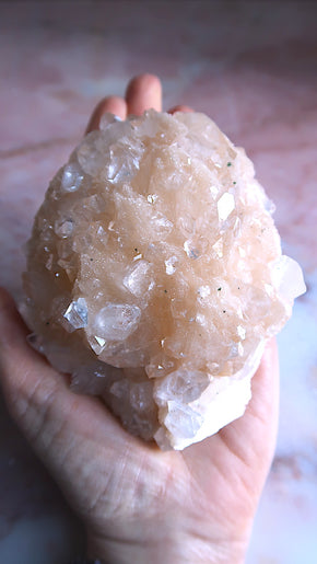 Special: Large Sparkly Stilbite Cluster