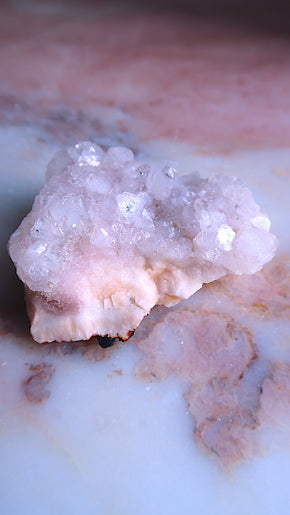 Pink Apophyllite Cluster