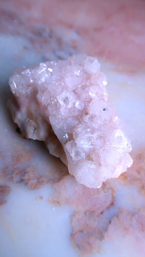 Pink Apophyllite Cluster