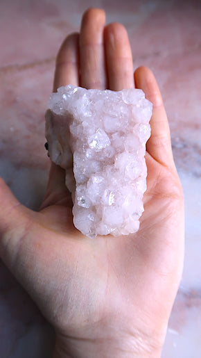 Pink Apophyllite Cluster