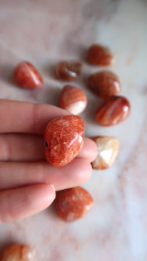 Fire Agate Tumbles