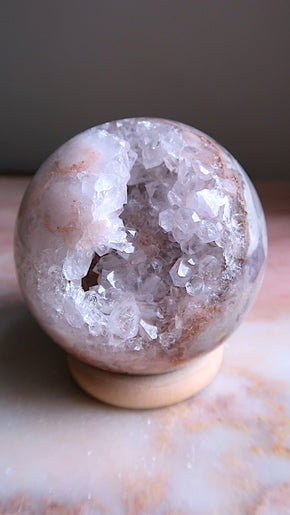 Large Flower Pink Amethyst