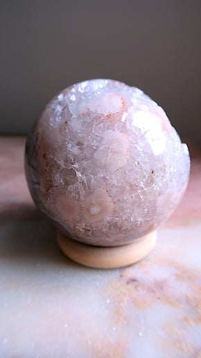 Large Flower Pink Amethyst