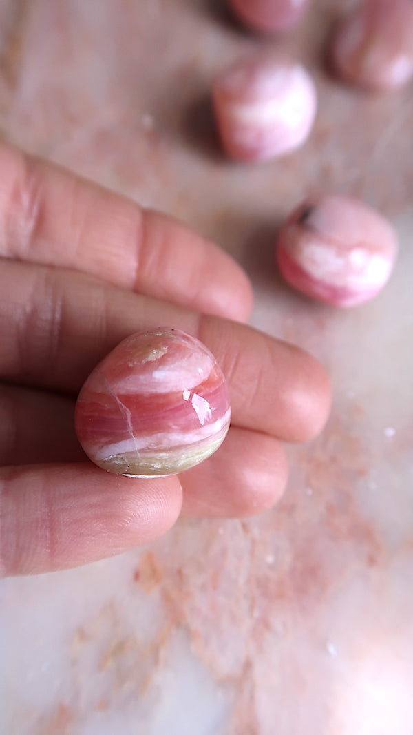 Premium Pink Opal Tumbles