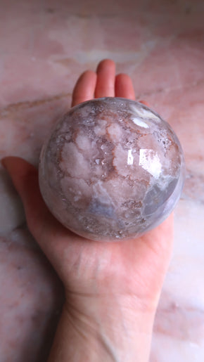 Large Flower Pink Amethyst