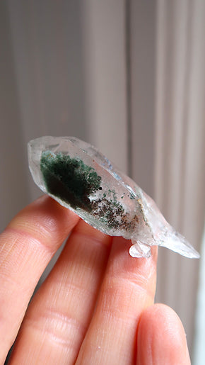 Smokey Phantom Garden Quartz Point