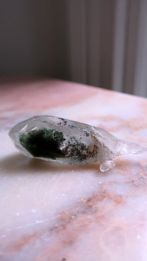 Smokey Phantom Garden Quartz Point
