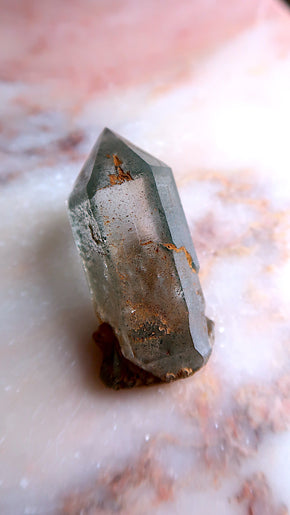 Smokey Phanton Garden Quartz
