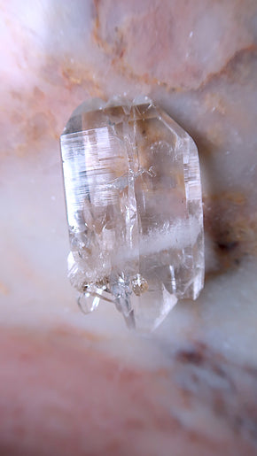 Premium Faden Clear Quartz