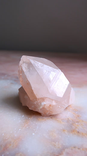 Rare Pink Samadhi Quartz Point