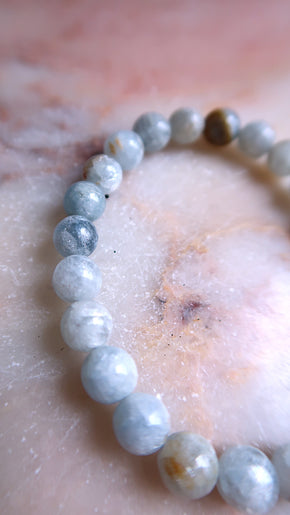 Celestite Bracelet - blissful communication