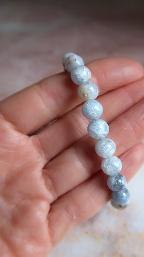Celestite Bracelet - blissful communication