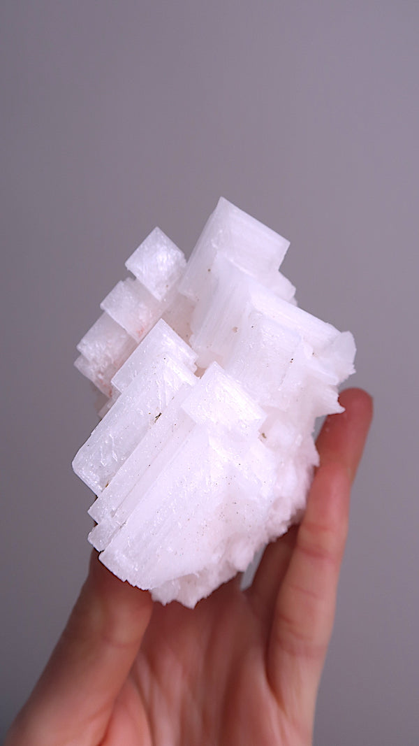 Large Pastel Pink Halite