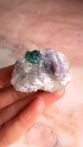 Raw Blue & Purple Tourmaline