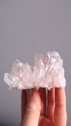 Rare Pink Samadhi Quartz Point
